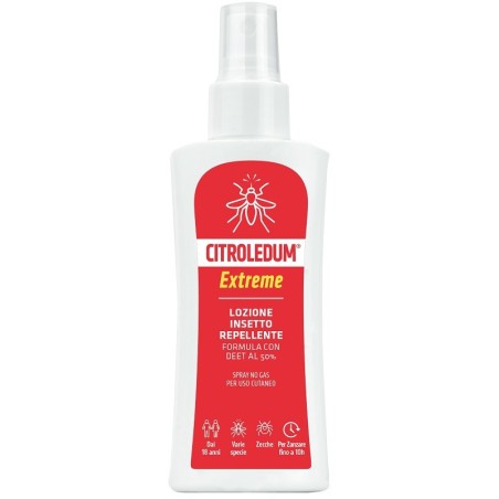 Named Citroledum Lozione Spray Extreme Deet 50% 100 Ml Named Citroledum Lozione Spray Extreme Deet 50% 100 Ml