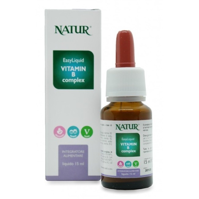 Natur Easyliquid Vitamin B Complex gocce 15 Ml Natur Easyliquid Vitamin B Complex gocce 15 Ml