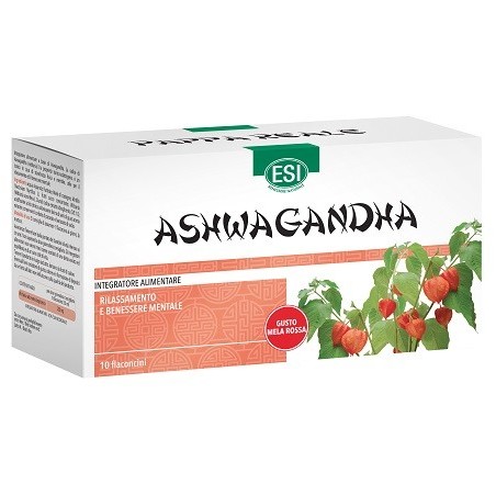 Esi Ashwagandha integratore 10 Flaconcini X 30 Ml Esi Ashwagandha integratore 10 Flaconcini X 30 Ml