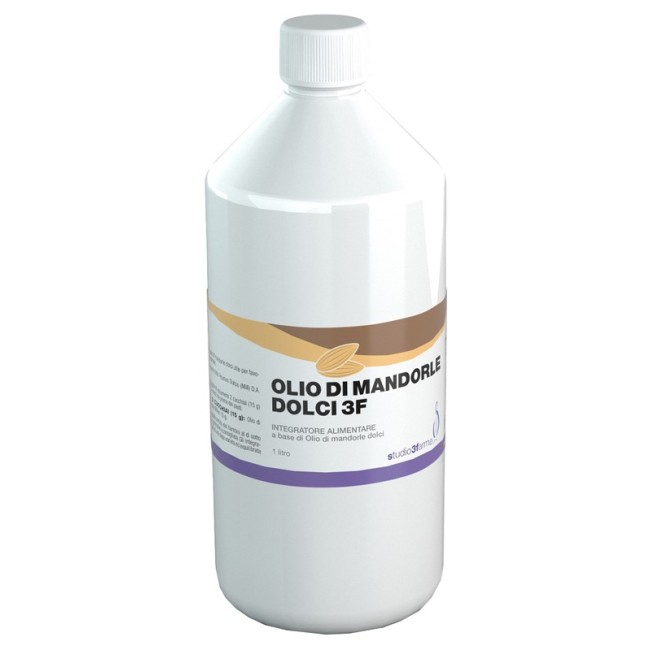Studio 3 Farma Olio Mandorle Dolci 3f 1 litro Studio 3 Farma Olio Mandorle Dolci 3f 1 litro