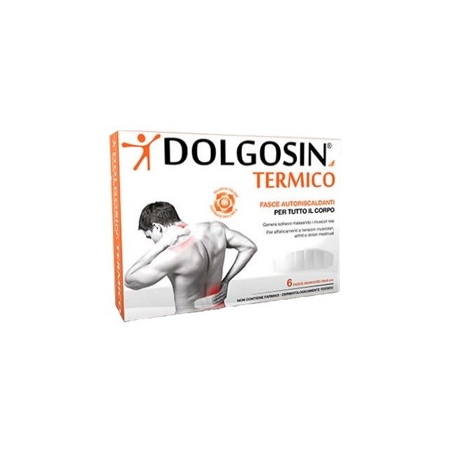 Dymalife Pharmaceutical Dolgosin Termico Fasce 6 Pezz