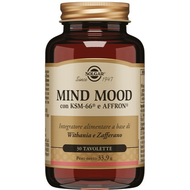 Solgar Mind Mood integratore 30 Tavolette