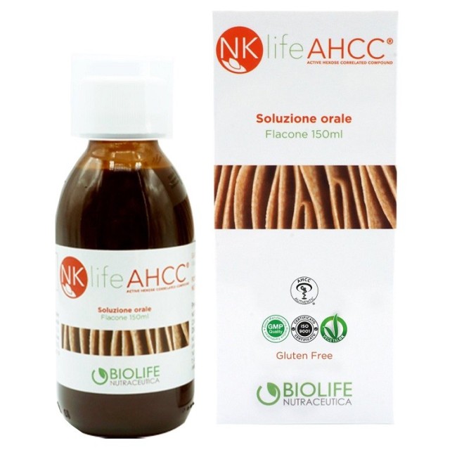Nutraceutica Biolife Nklife Ahcc difese immunitarie 30 Bustine Nutraceutica Biolife Nklife Ahcc difese immunitarie 30 Bustine