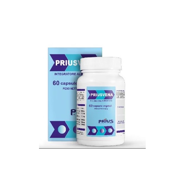 Prius pharma Priusvena integratore 60 capsule