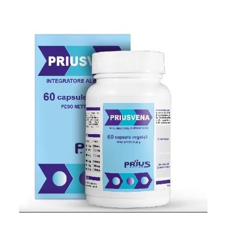 Prius pharma Priusvena integratore 60 capsule