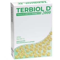 Terbiol d 2000 integratore 30 capsule soft gel
