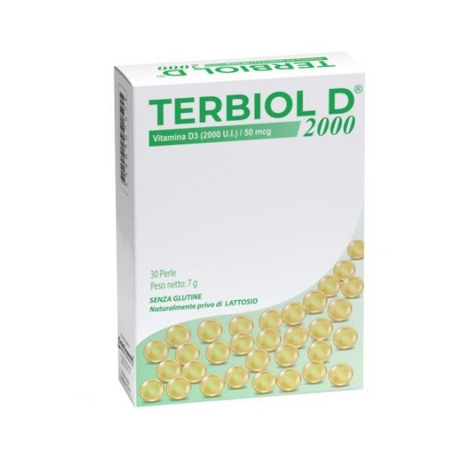 Terbiol d 2000 integratore 30 capsule soft gel Terbiol d 2000 integratore 30 capsule soft gel