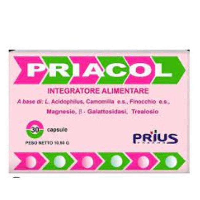 Prius pharma Priacol integratore 30 capsule
