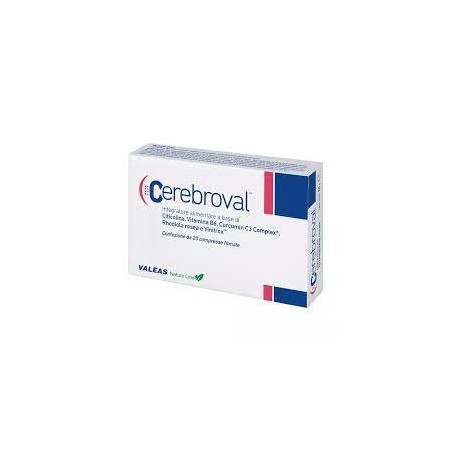 Valeas Cerebroval 20 compresse Valeas Cerebroval 20 compresse
