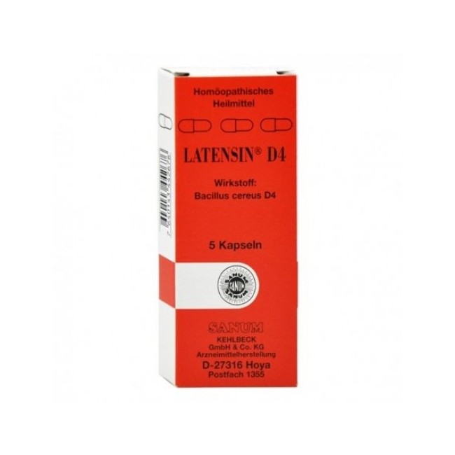 Sanum Latensin D4 5 Capsule medicinale omeopatico Sanum Latensin D4 5 Capsule medicinale omeopatico
