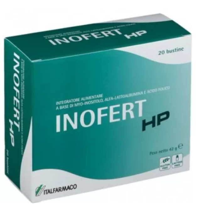 Italfarmaco Inofert Hp Integratore ovaio polistico 20 Bustine Italfarmaco Inofert Hp Integratore ovaio polistico 20 Bustine