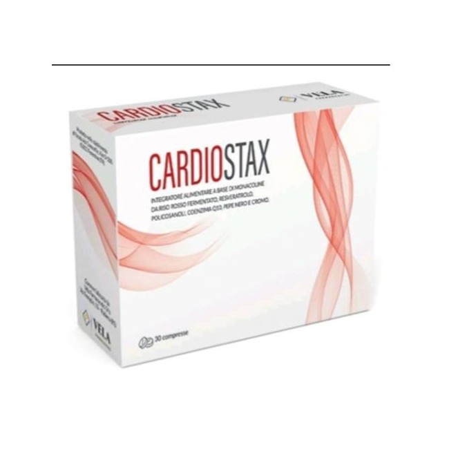 Vela farmaceutici Cardiostax 30 compresse Vela farmaceutici Cardiostax 30 compresse