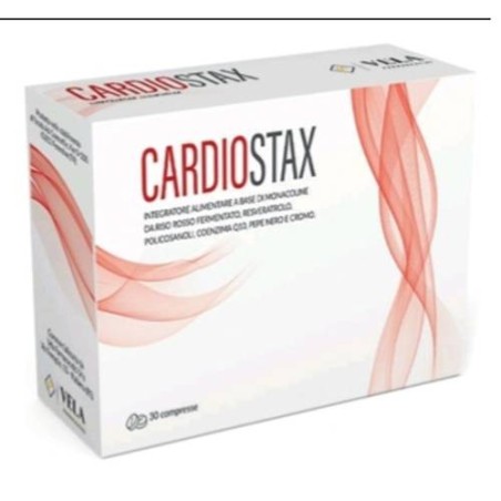 Vela farmaceutici Cardiostax 30 compresse Vela farmaceutici Cardiostax 30 compresse