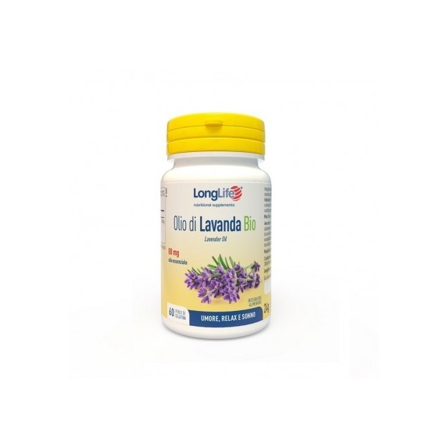 Longlife olio di lavanda bio integratore 60 perle