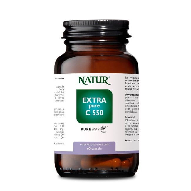 Natur Extra Pureway C 550 60 Capsule Natur Extra Pureway C 550 60 Capsule