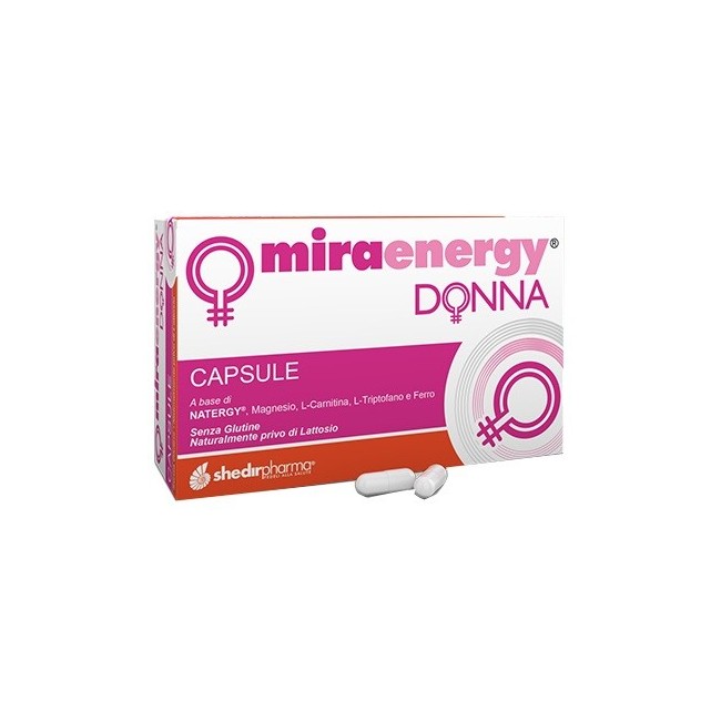 Shedir pharma Miraenergy donna Integratore 40 capsule Shedir pharma Miraenergy donna Integratore 40 capsule