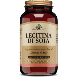 Solgar Lecitina soia integratore 100 perle