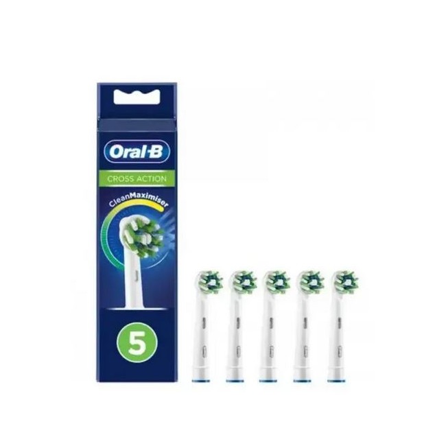 Oralb power refill eb50 crossaction 5 pezzi