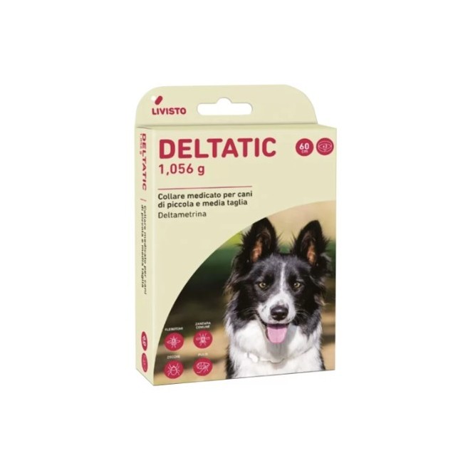 Vetpharma Animal Health S. L. Deltatic Collare Medicato Per Cani Di Piccola E Media Taglia