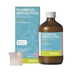 Zambon Italia Fluimucil Mucolitico sciroppo 600 mg/15 ml