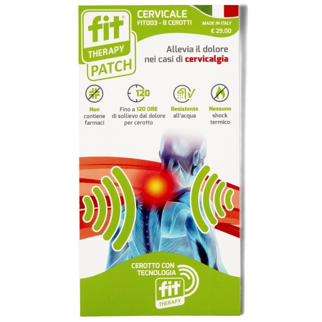 D. Fenstec Cerotto Fit Therapy Cervicale ad infrarossi 8 Pezzi