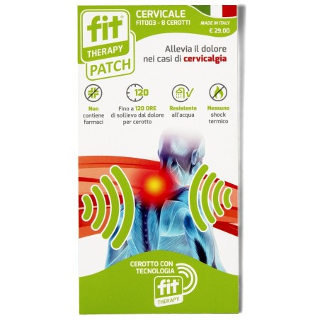D. Fenstec Cerotto Fit Therapy Cervicale ad infrarossi 8 Pezzi