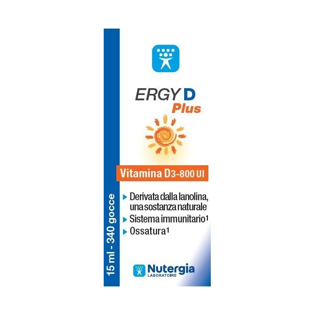 Laboratoire Nutergia Ergy D Plus 15 Ml Laboratoire Nutergia Ergy D Plus 15 Ml