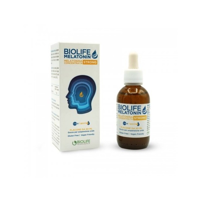Nutraceutica Biolife Biolife Melatonin Strong 50 Ml Nutraceutica Biolife Biolife Melatonin Strong 50 Ml