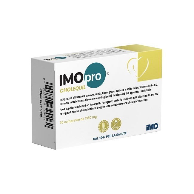 Imopro Cholequil 30 Compresse 1,35 G Imopro Cholequil 30 Compresse 1,35 G