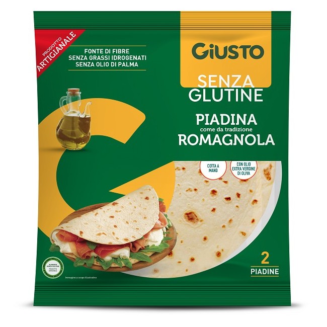 Farmafood Giusto Senza Glutine Piadina 220 G Farmafood Giusto Senza Glutine Piadina 220 G