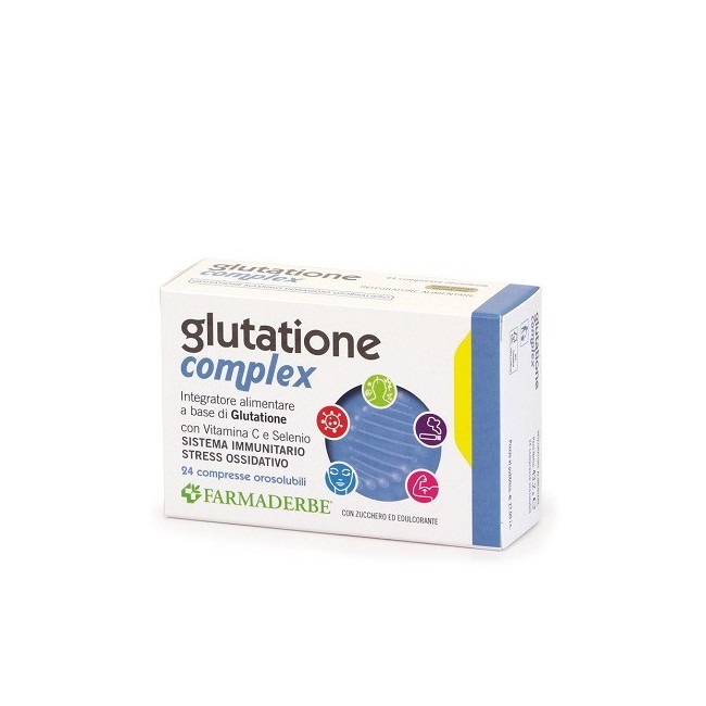 Farmaderbe Glutatione Complex 24 Compresse Farmaderbe Glutatione Complex 24 Compresse