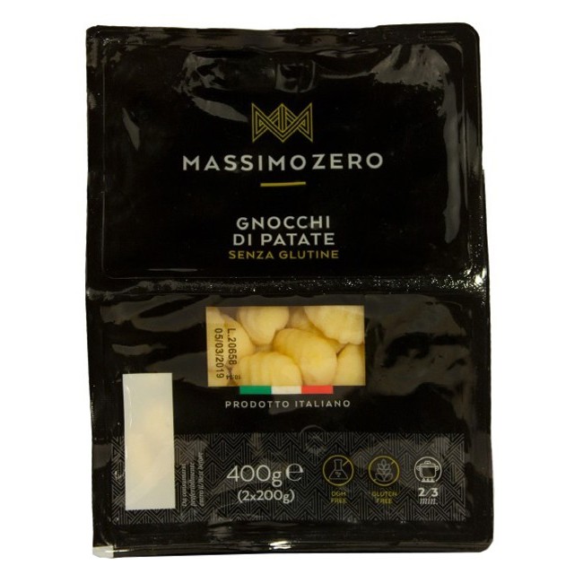 Massimo Zero Gnocchi Patate senza glutine 400 G Massimo Zero Gnocchi Patate senza glutine 400 G