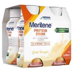 Nestle' It. Meritene Drink Vaniglia 4 Pezzi Da 200 Ml
