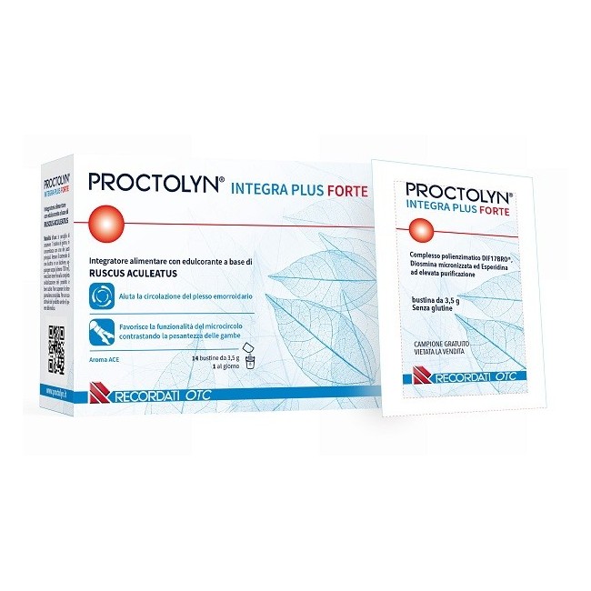 Recordati Proctolyn Integra Plus Forte 14 Bustine Recordati Proctolyn Integra Plus Forte 14 Bustine
