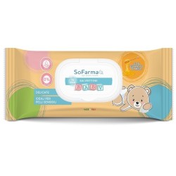 Sofarmapiu' Salviettine Baby Miele 72 Pezzi