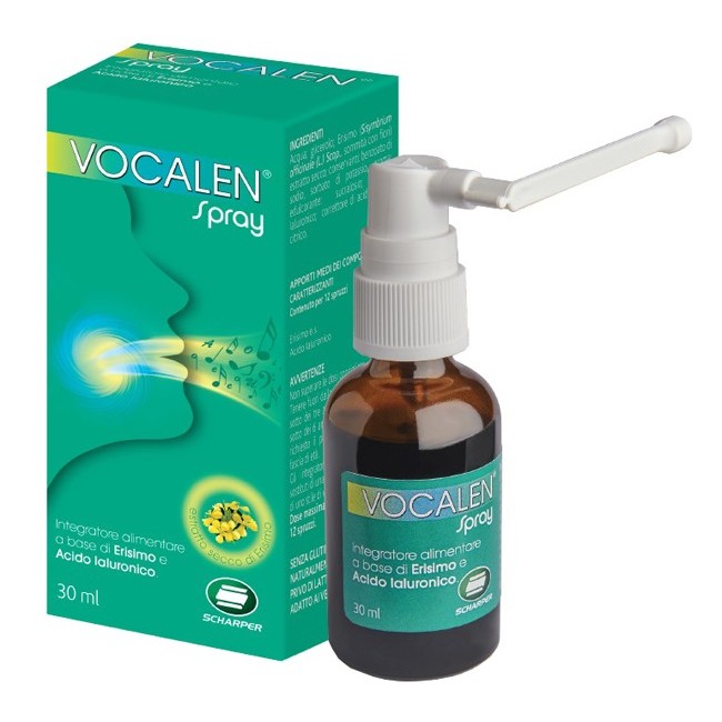 Scharper Vocalen Spray per la raucedine 30 Ml Scharper Vocalen Spray per la raucedine 30 Ml