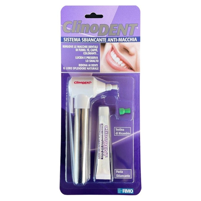 Fimo Clinodent Sistema Sbiancante Antimacchia 8 ml Fimo Clinodent Sistema Sbiancante Antimacchia 8 ml