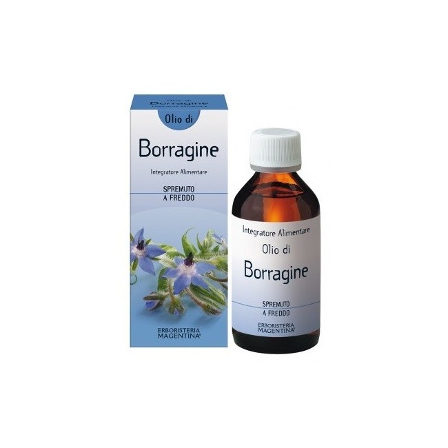 Erboristeria Magentina Borragine Olio Vegetale 100 Ml