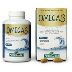 Naturando Omega 3 integratore 100 Perle