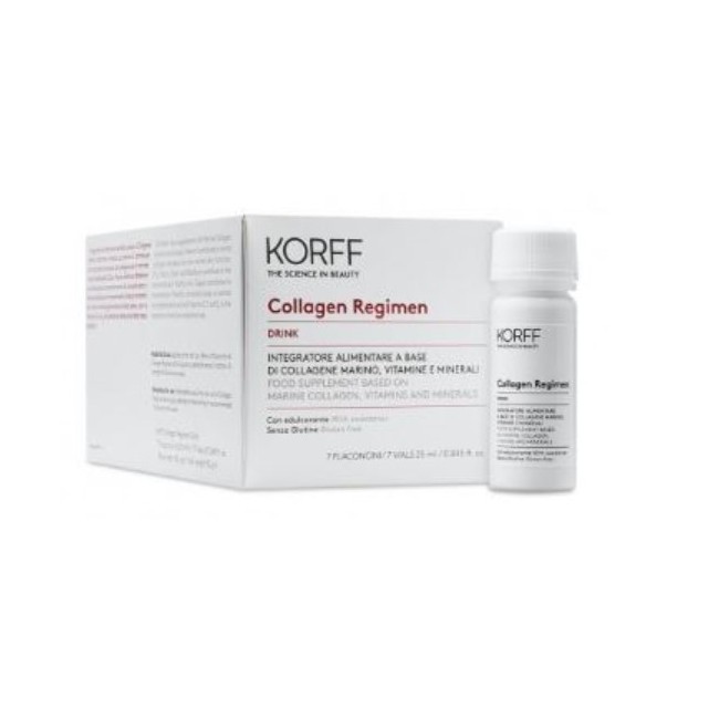 Korff Collagen regimen integratore al collagene 7 flaconcini