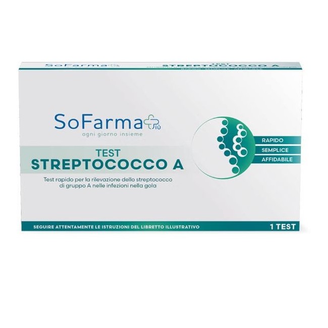 So. Farma. Morra Test Rapido Streptococco A Sofarmapiu' 1 pezzo
