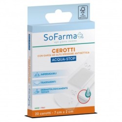 So. Farma. Morra Cerotto Acquastop Sofarmapiu' 7x2 Cm 20 Pezzi