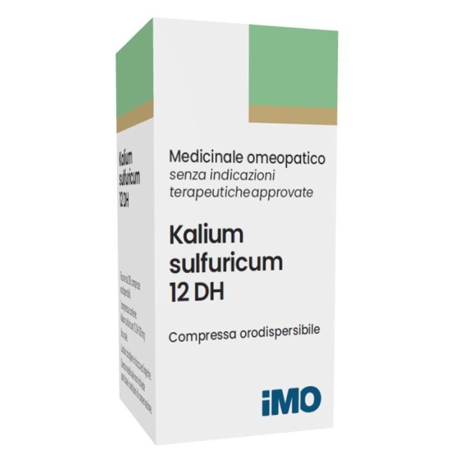 Imo Kalium sulfuricum 12dh 200 compresse Imo Kalium sulfuricum 12dh 200 compresse