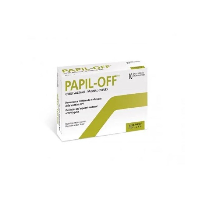 Mar-farma Papil-off Ovuli Vaginali 10 Pezzi Mar-farma Papil-off Ovuli Vaginali 10 Pezzi