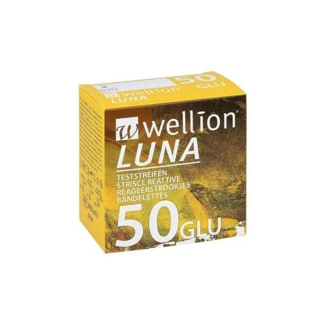 Med Trust Italia Wellion Luna 50 Strips Strisce Per Misurazione Glicemia Med Trust Italia Wellion Luna 50 Strips Strisce Per Misurazione Glicemia