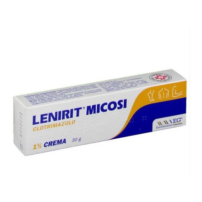 Lenirit Micosi Clotrimazolo Eg Crema antimicotica 30g 1% Lenirit Micosi Clotrimazolo Eg Crema antimicotica 30g 1%