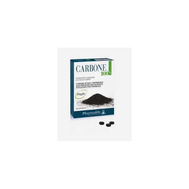 Pharmalife Research Carbone 100% 60 Compresse Pharmalife Research Carbone 100% 60 Compresse
