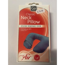 Cuscino da viaggio classico gonfiabile con copertura igienica 1 pezzo Cuscino da viaggio classico gonfiabile con copertura igienica 1 pezzo