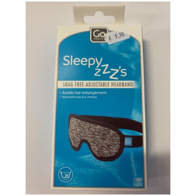 Go travel mascherina per dormire Sleepy ZZZ's blue Go travel mascherina per dormire Sleepy ZZZ's blue