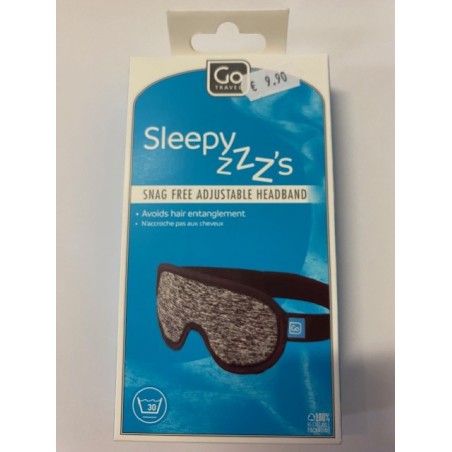 Go travel mascherina per dormire Sleepy ZZZ's blue